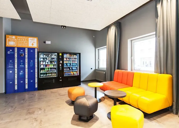 酒店 法兰克福加鲁斯维亚特尔a&o经济型连锁酒店